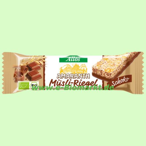 Amaranth Schoko-M�sli-Riegel (Allos)