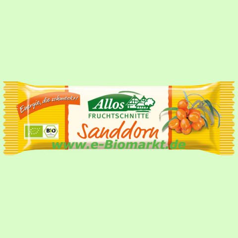 Fruchtschnitte Sanddorn (Allos)