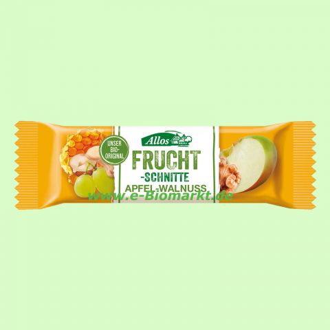 Fruchtschnitte Apfel-Walnu� (Allos)
