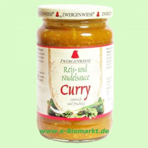 Reis- u. Nudelsauce Curry (Zwergenwiese)