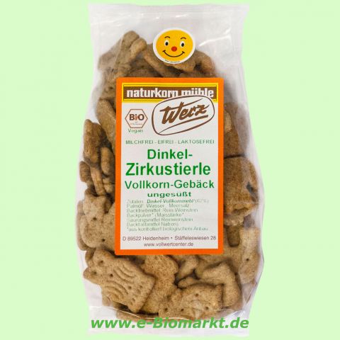 Dinkel-Zoo Vollkorn-Geb�ck, unges��t (Werz)