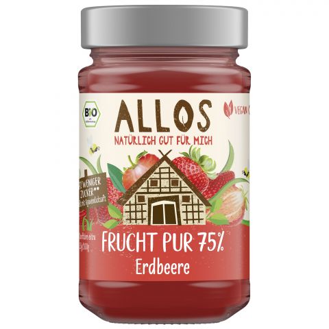 Erdbeere - Frucht Pur (Allos)