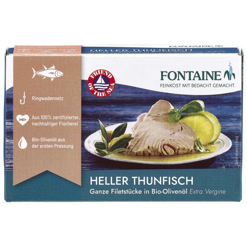 Heller Thunfisch, in Bio-Oliven�l (Fontaine)