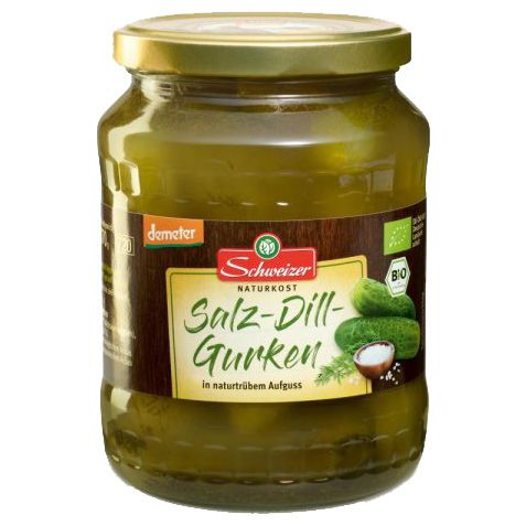 Dill-Gurken, milchsauer vergoren - naturtr�b (Schweizer)
