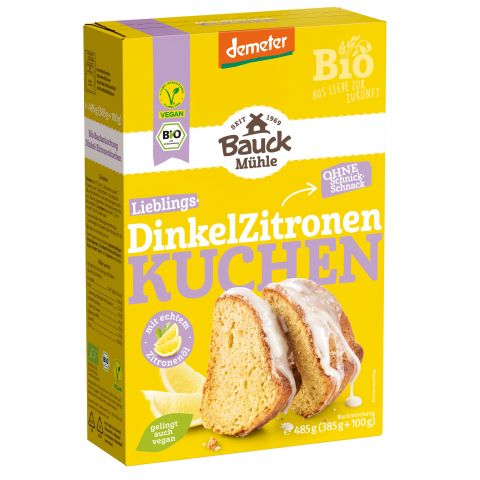 Dinkel-Zitronenkuchen (Bauckhof)