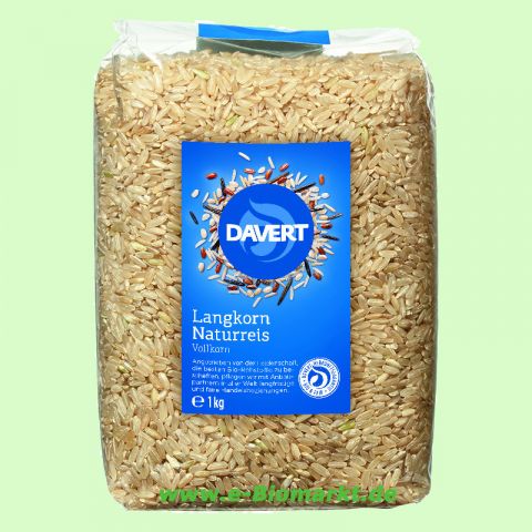Natur-Reis lang (Davert)
