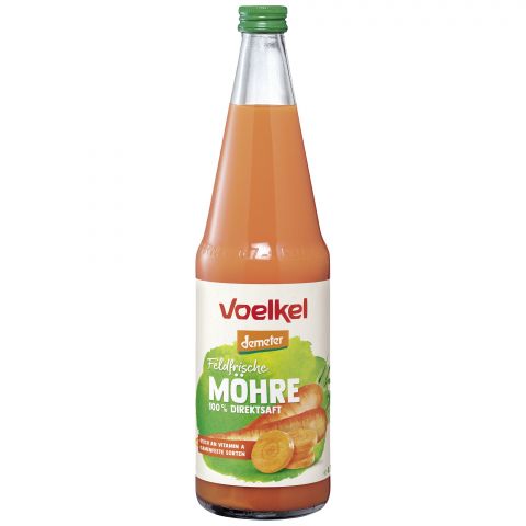 M�hrensaft, feldfrisch mit Rodelika M�hren (Voelkel)