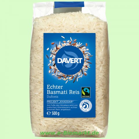 Echter Basmati-Reis wei� (Davert)