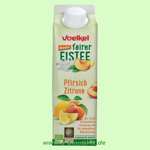 Eistee Pfirsich-Zitrone (Voelkel)
