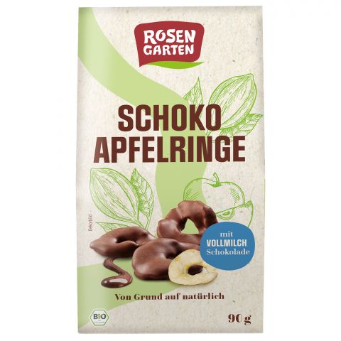 �pfel, mit Vollmilchschokolade (Rosengarten)