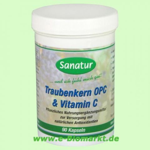 Traubenkern OPC & Vitamin C (Sanatur)