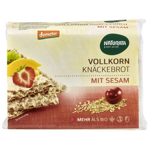Sesam Vollkorn-Kn�ckebrot (Naturata)