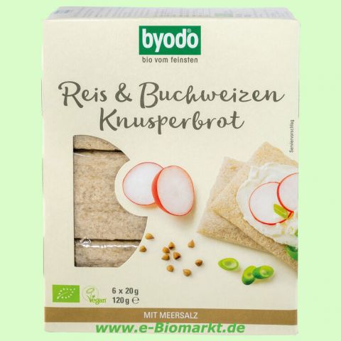 Reis & Buchweizen Knusperbrot (Byodo)