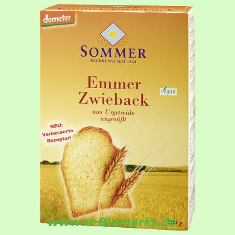 Emmer Zwieback (Sommer & Co.)