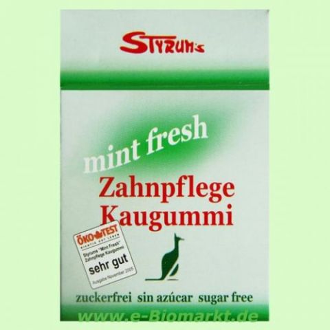Mint Fresh Zahnpflege Kaugummi (Styrum's)