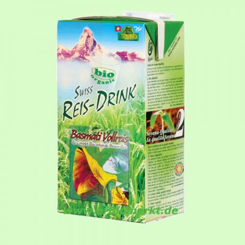 Swiss Reis-Drink Basmati-Vollreis (Soyana)