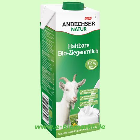 H-Ziegenmilch, 3,1% (Andechser Natur)