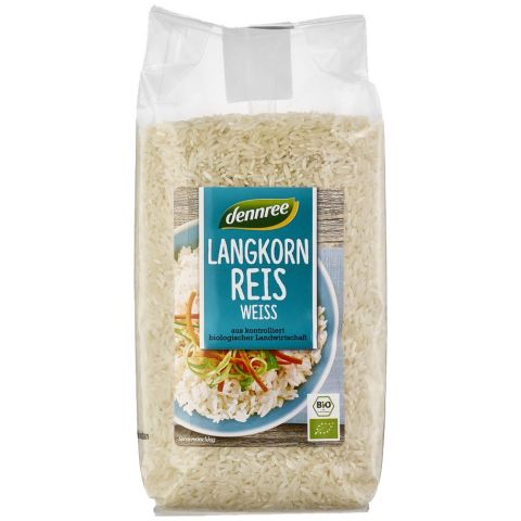 Langkornreis, wei� (Dennree)