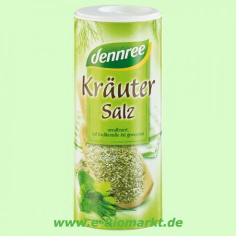 Kr�utersalz in der Streudose (dennree)
