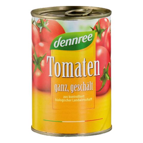 Tomaten gesch�lt in Tomatensaft (dennree)