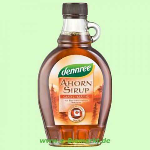 Canadischer Ahornsirup Grad C - kr�ftig (dennree)