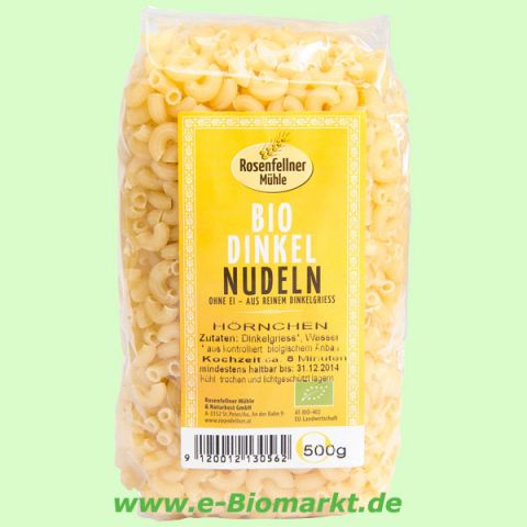 Dinkel H�rnchen hell (Rosenfellner)