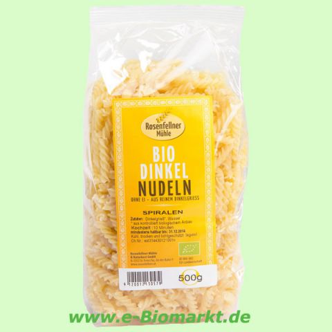 Dinkel- Spiralen hell (Rosenfellner)
