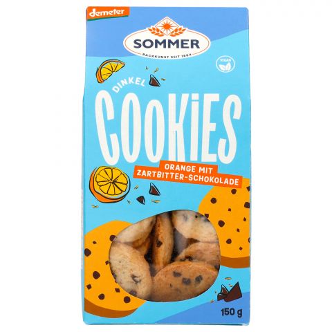 Dinkel-Ingwer Cookies, mit Schokost�ckchen (Sommer & Co.)