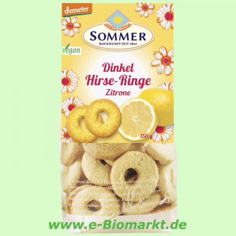 Dinkel-Hirse Knusperringe (Sommer & Co.)
