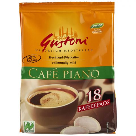 Caf� piano Kaffee-Pads (Gustoni)