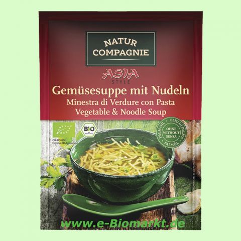ASIA Gem�sesuppe, mit Nudeln (Natur Compagnie)
