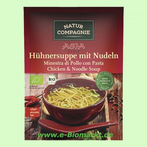 ASIA H�hnersuppe mit Nudeln (Natur Compagnie)