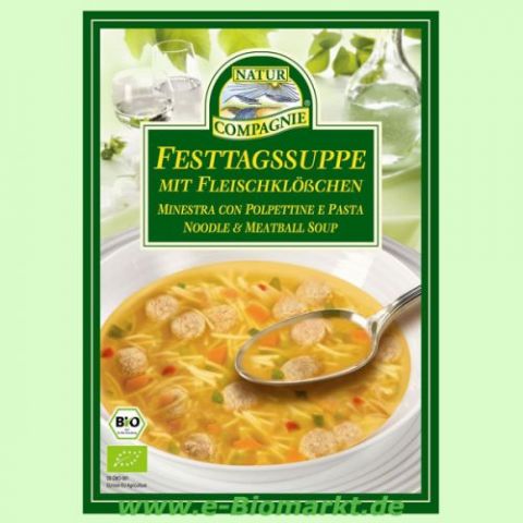Festtagssuppe mit Fleischkl��chen (Natur Compagnie)