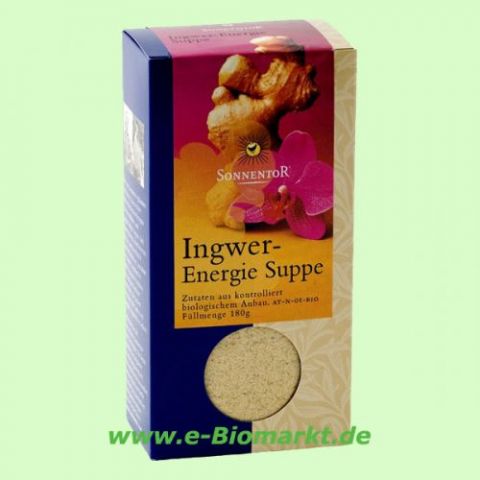Ingwer-Energie-Suppe (Sonnentor)