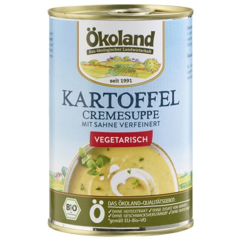 Kartoffel-Creme Suppe (�koland)