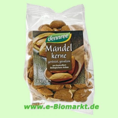 Mandeln, ger�stet & gesalzen (dennree)