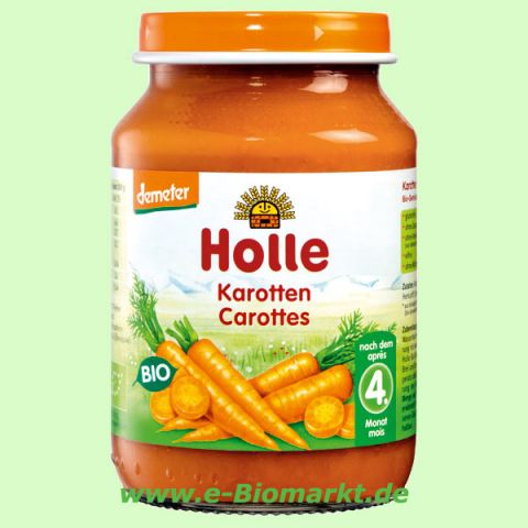 Karottenp�ree, nach dem 4. Monat (Holle)