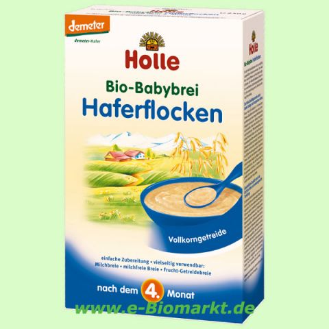 Babybrei Haferflocken (Instant), nach dem 4. Monat (Holle)