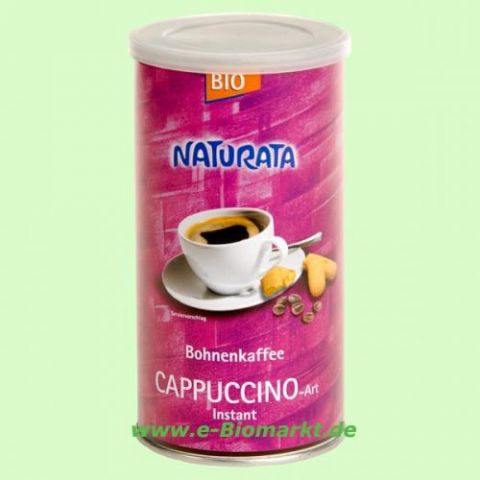 Bohnenkaffee Cappuccino, Instant (Naturata)