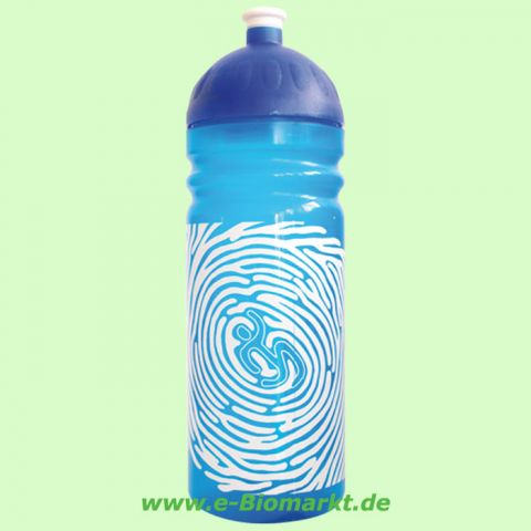 Trinkflasche ISYbe 700 ml, Pirat, transparent/blau (ISYbe)