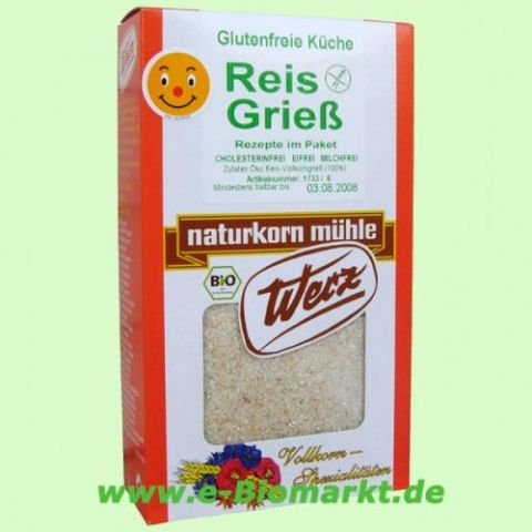 Reis-Grie�, glutenfrei (Werz)