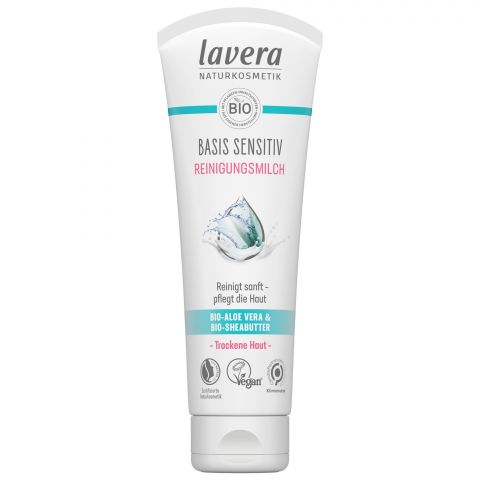 basis sensitiv Reinigungsmilch 2 in 1 (Lavera)