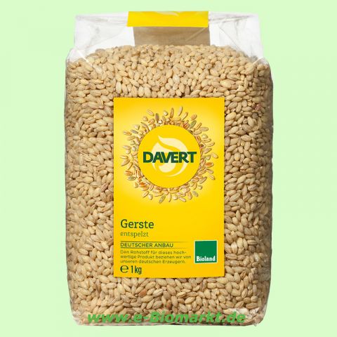 Gerste, entspelzt (Davert)