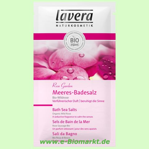 Meeres-Badesalz Wildrose (Lavera)