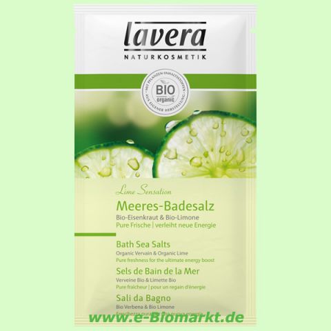 Meeres-Badesalz Eisenkraut-Limone (Lavera)