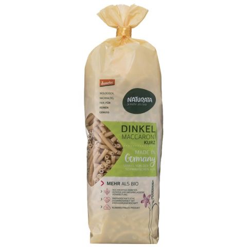 Dinkel Maccaroni kurz (Naturata)