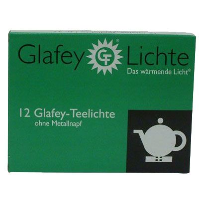 Teelicht gegossen, ohne Metallh�lse (Glafey)