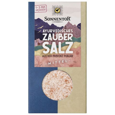 Ayurvedisches Zaubersalz, grob f�r die Salzm�hle (Sonnentor)