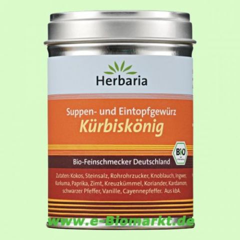 K�rbisk�nig, Suppen- und Eintopfgew�rz (Herbaria)
