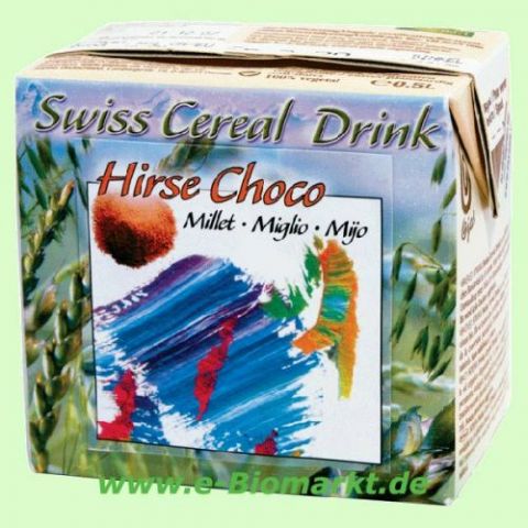 Swiss Cereal Drink Hirse Choco (Soyana)